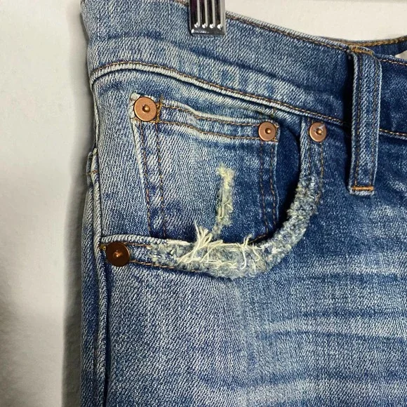 Madewell Straight-Leg Jeans in Cloverdale: Selvedge Edition NWT 27 - Picture 8 of 10